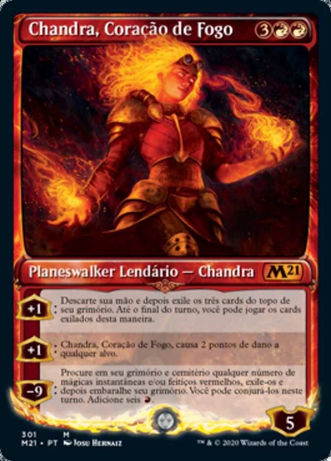 Chandra, Coração de Fogo