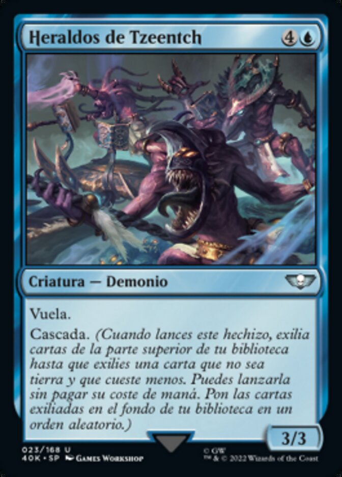 Heraldos de Tzeentch