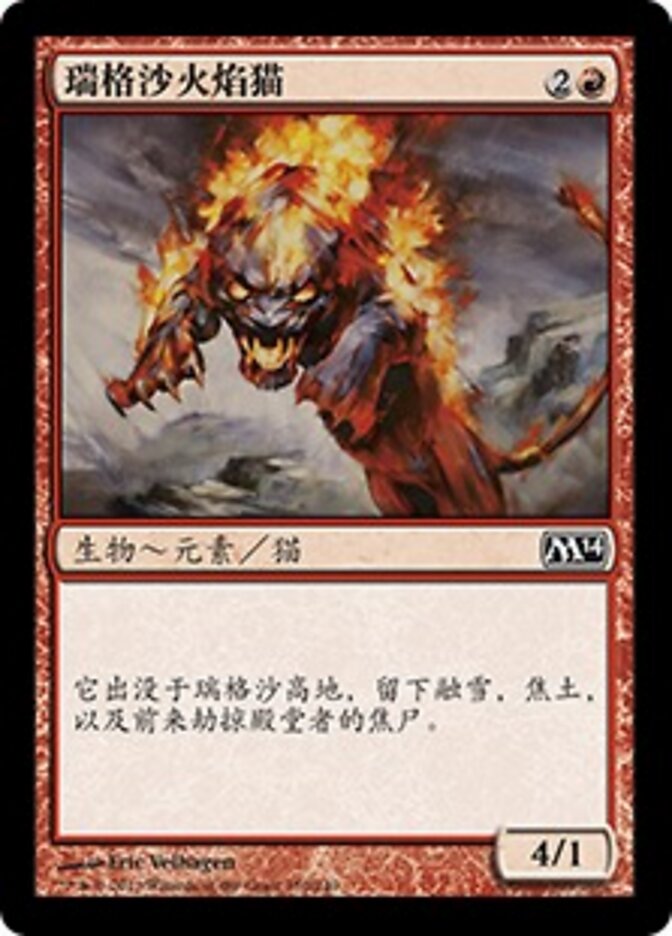 瑞格沙火焰猫