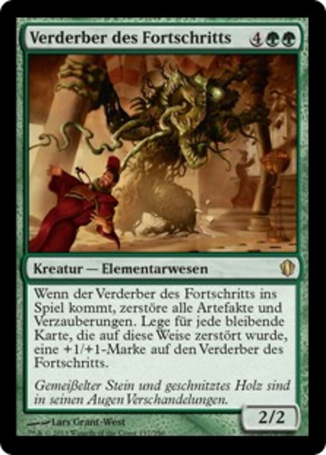 Verderber des Fortschritts
