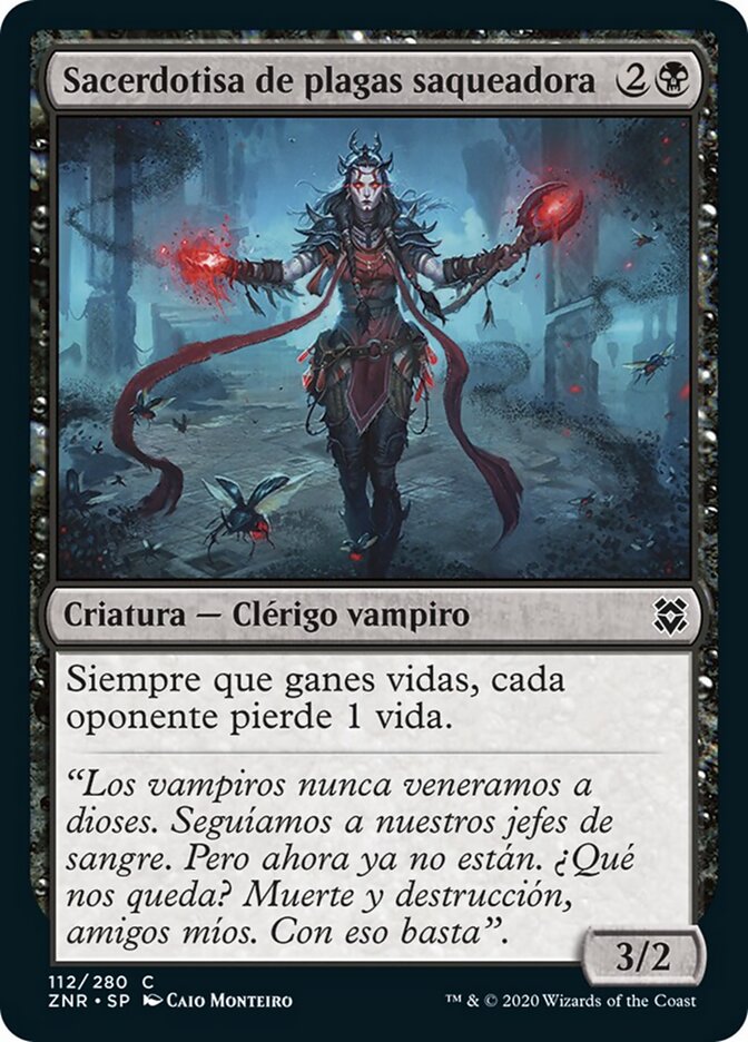 Sacerdotisa de plagas saqueadora