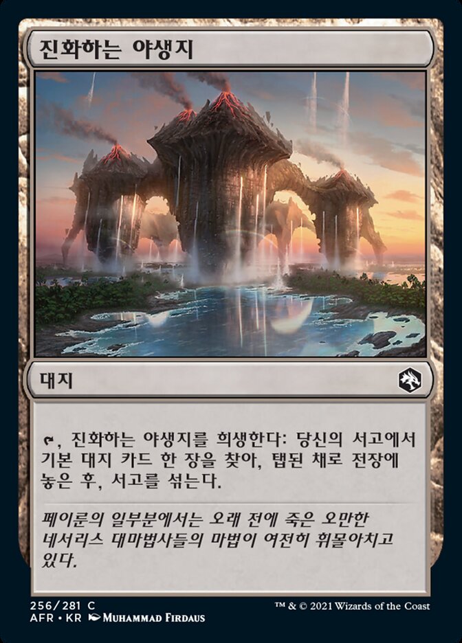 진화하는 야생지