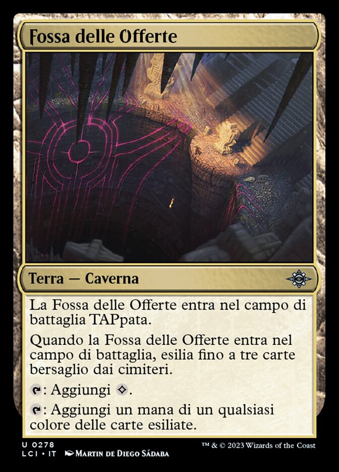 Fossa delle Offerte