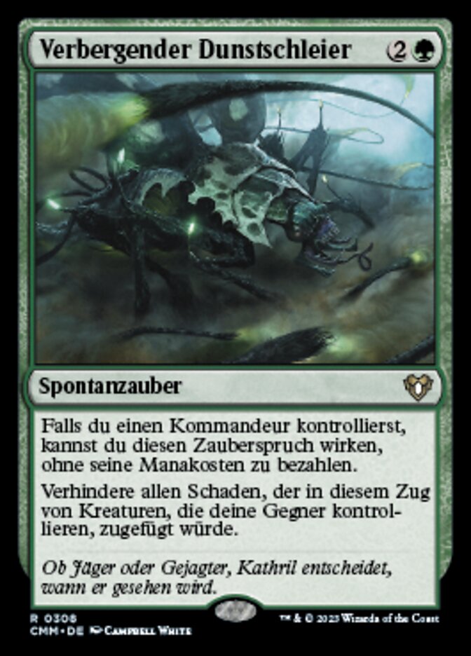 Verbergender Dunstschleier
