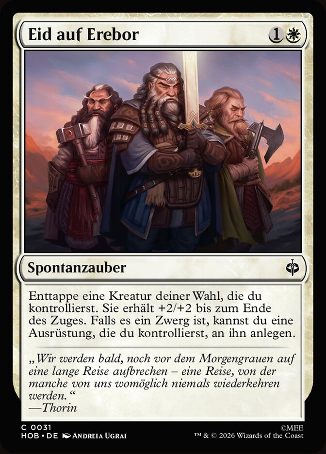 Eid auf Erebor