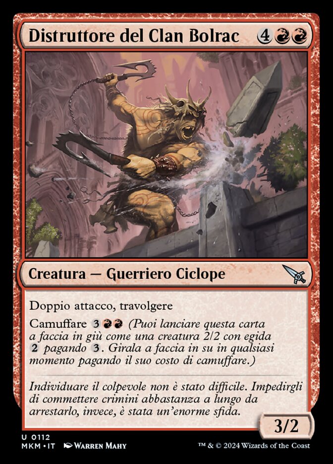 Distruttore del Clan Bolrac