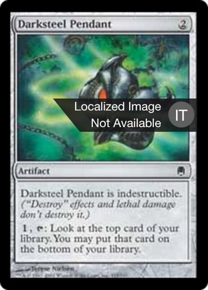 Ciondolo di Darksteel