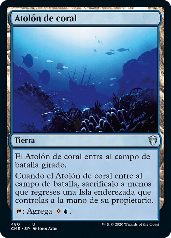 Atolón de coral