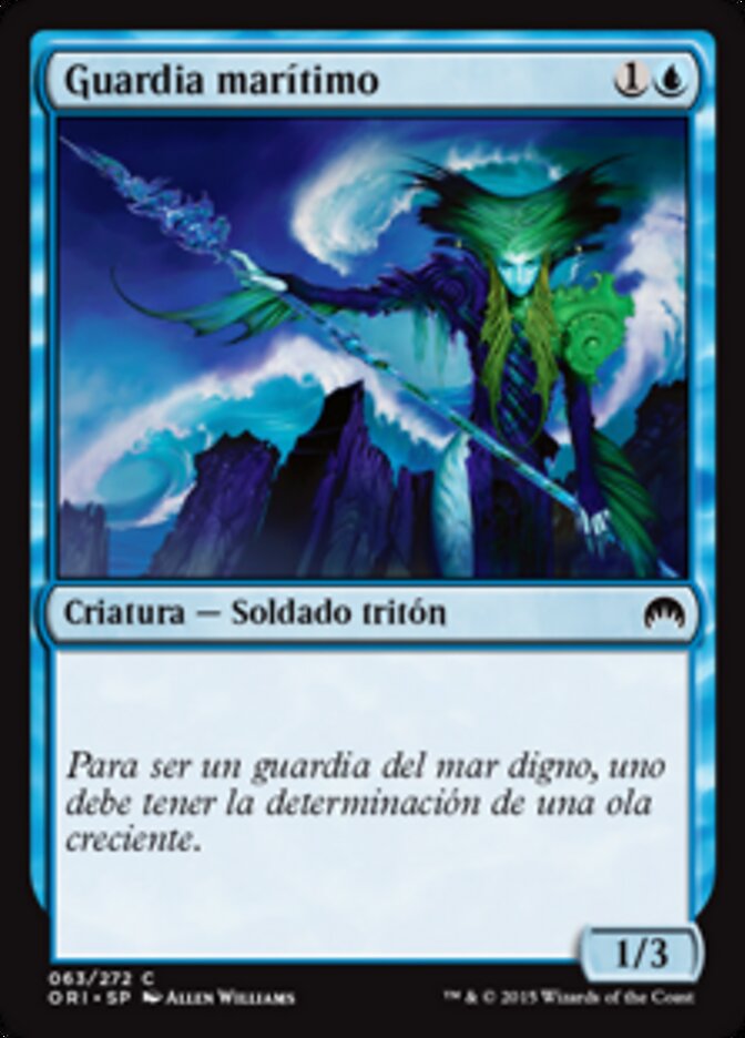 Guardia marítimo