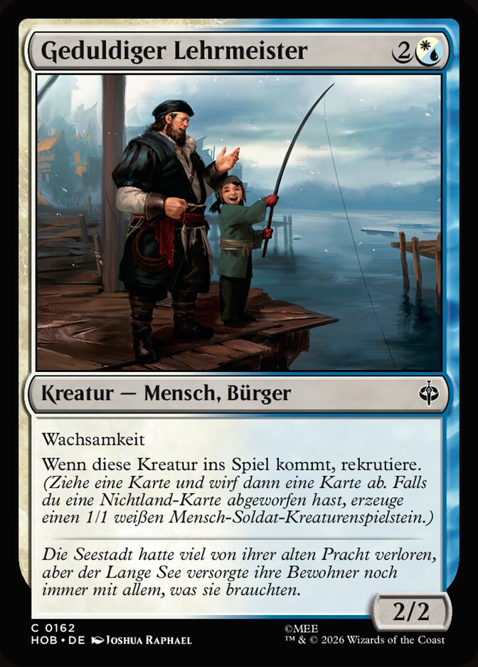 Geduldiger Lehrmeister