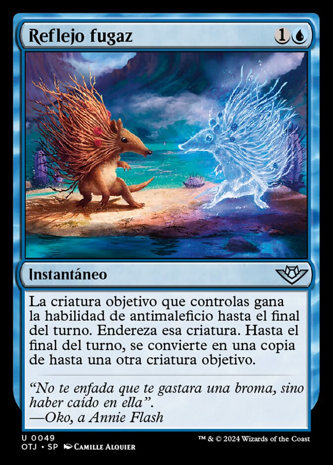 Reflejo fugaz