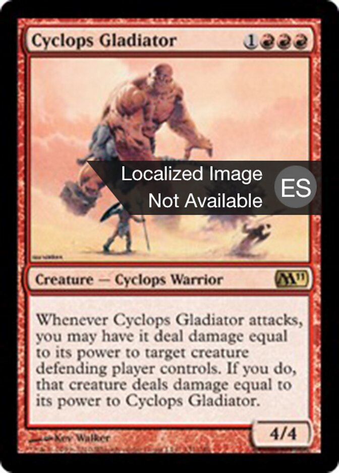 Gladiador cíclope