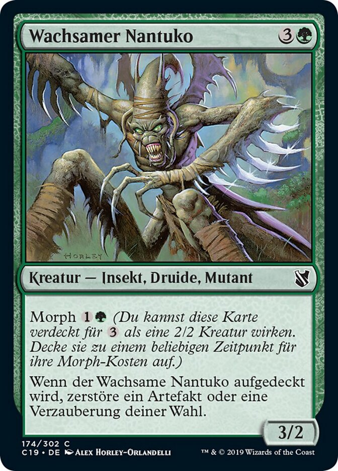 Wachsamer Nantuko