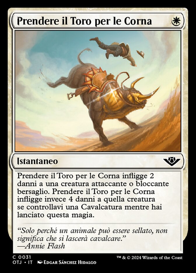 Prendere il Toro per le Corna