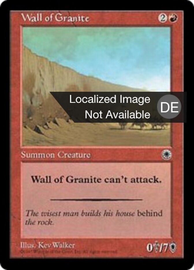 Granitmauer