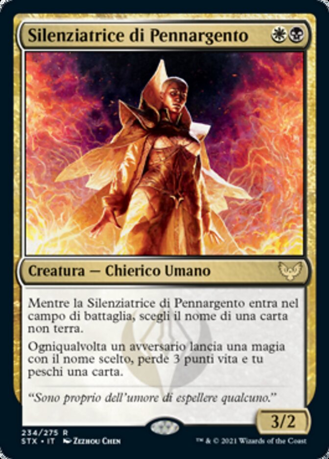 Silenziatrice di Pennargento