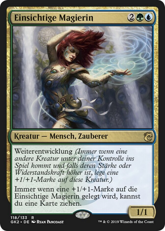 Einsichtige Magierin