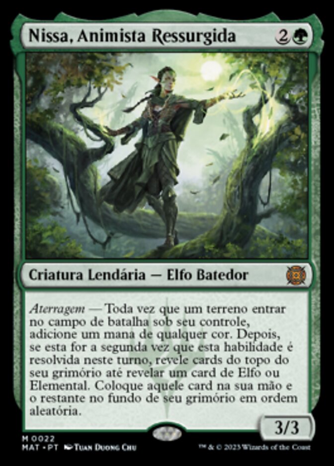 Nissa, Animista Ressurgida