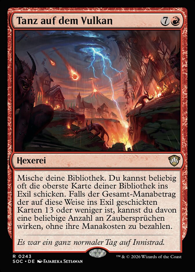 Tanz auf dem Vulkan