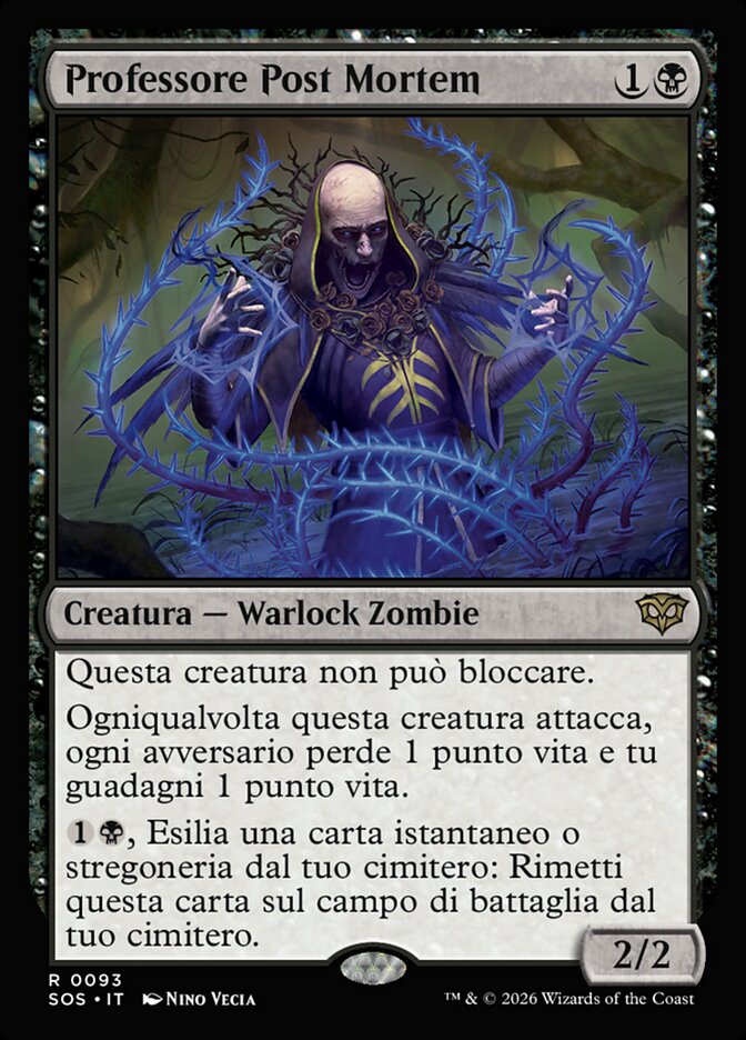 Professore Post Mortem