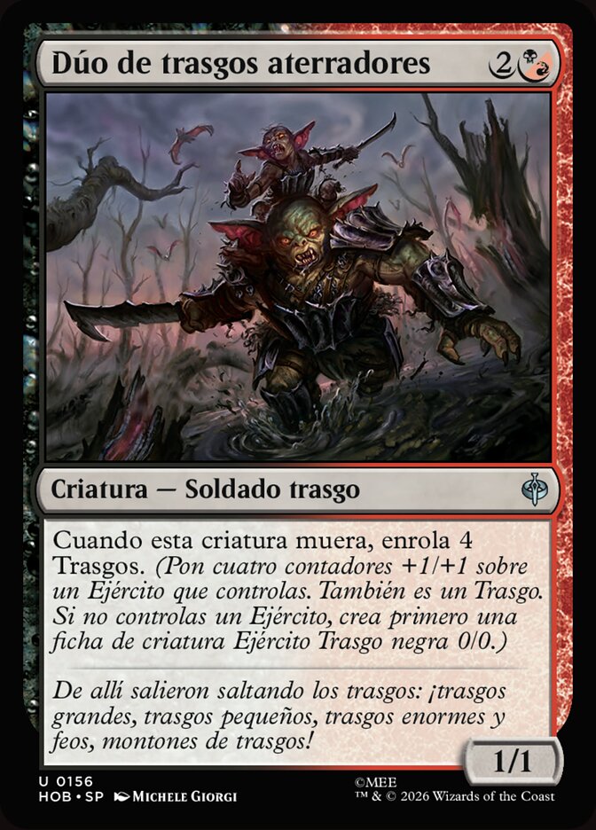 Dúo de trasgos aterradores