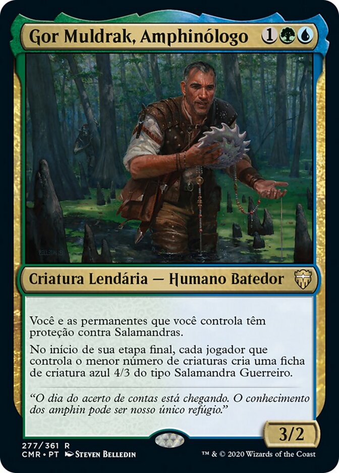 Gor Muldrak, Amphinólogo