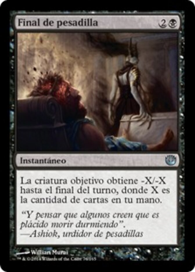 Final de pesadilla