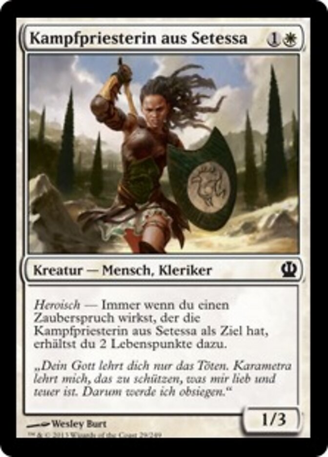 Kampfpriesterin aus Setessa