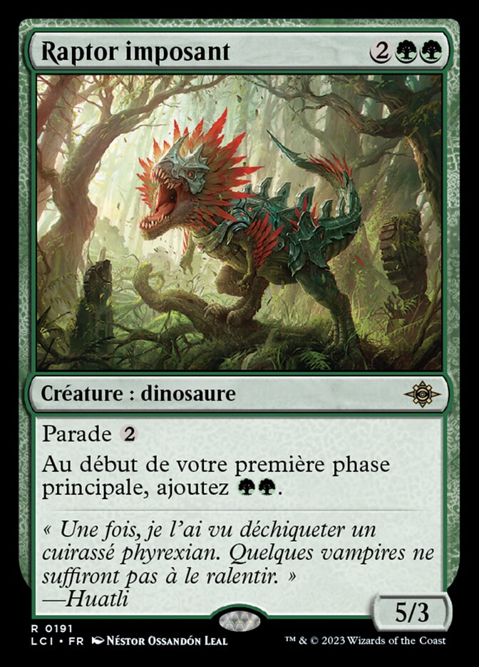 Raptor imposant