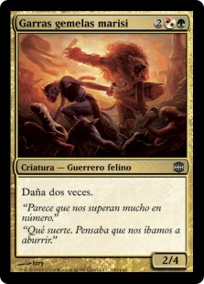 Garras gemelas marisi