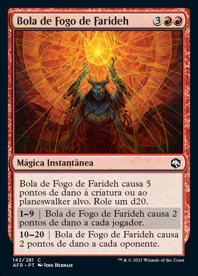 Bola de Fogo de Farideh