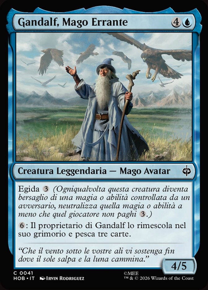 Gandalf, Mago Errante