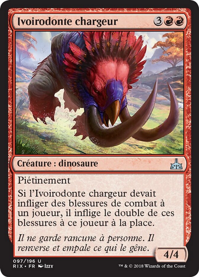 Ivoirodonte chargeur