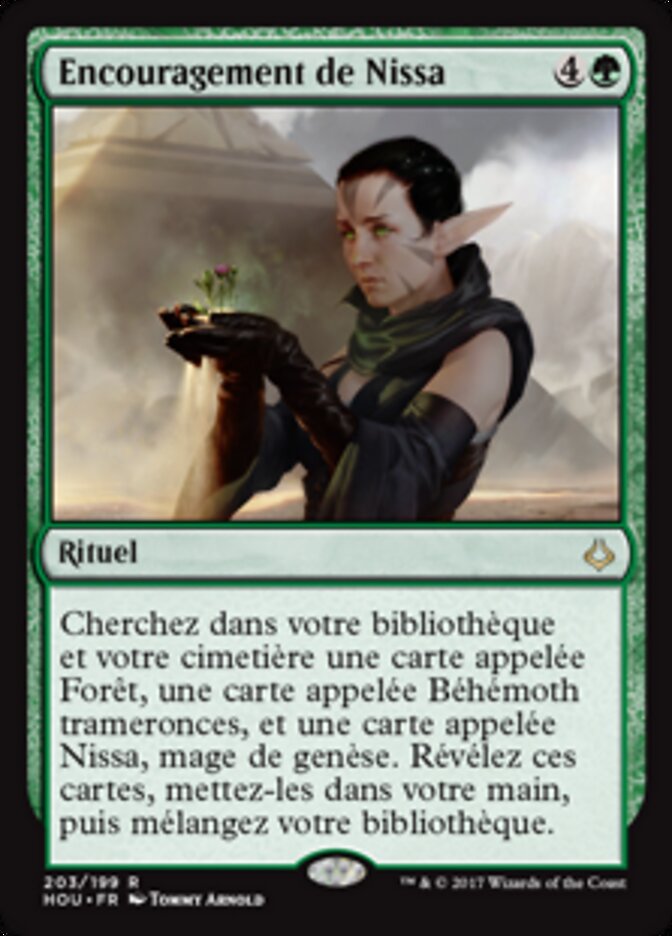 Encouragement de Nissa