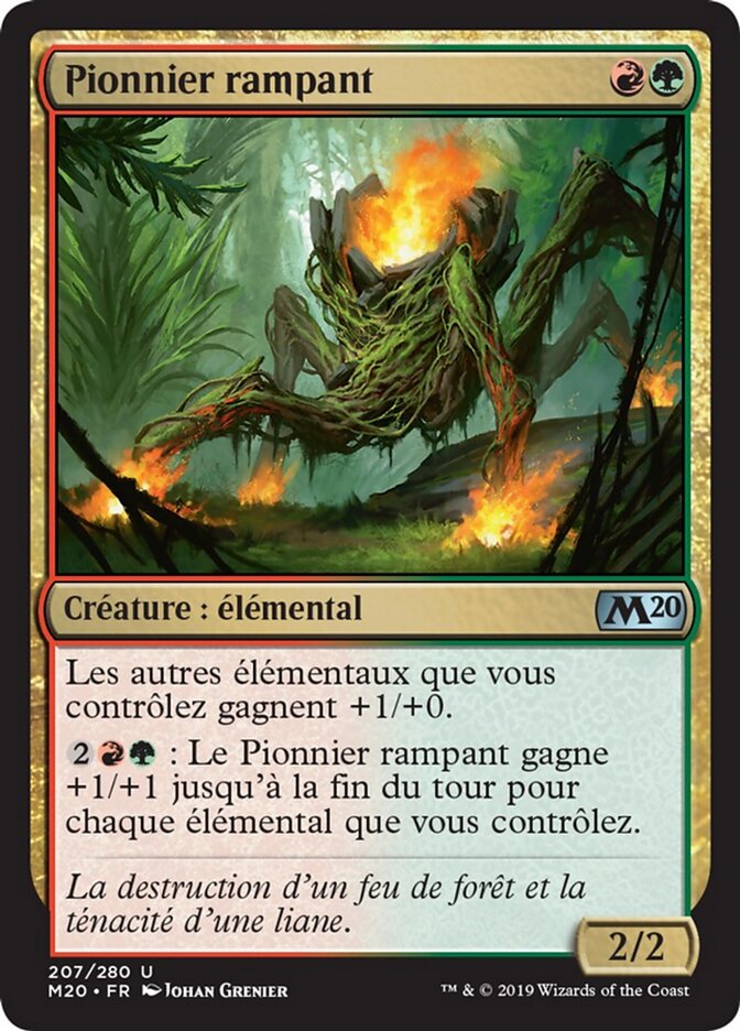 Pionnier rampant