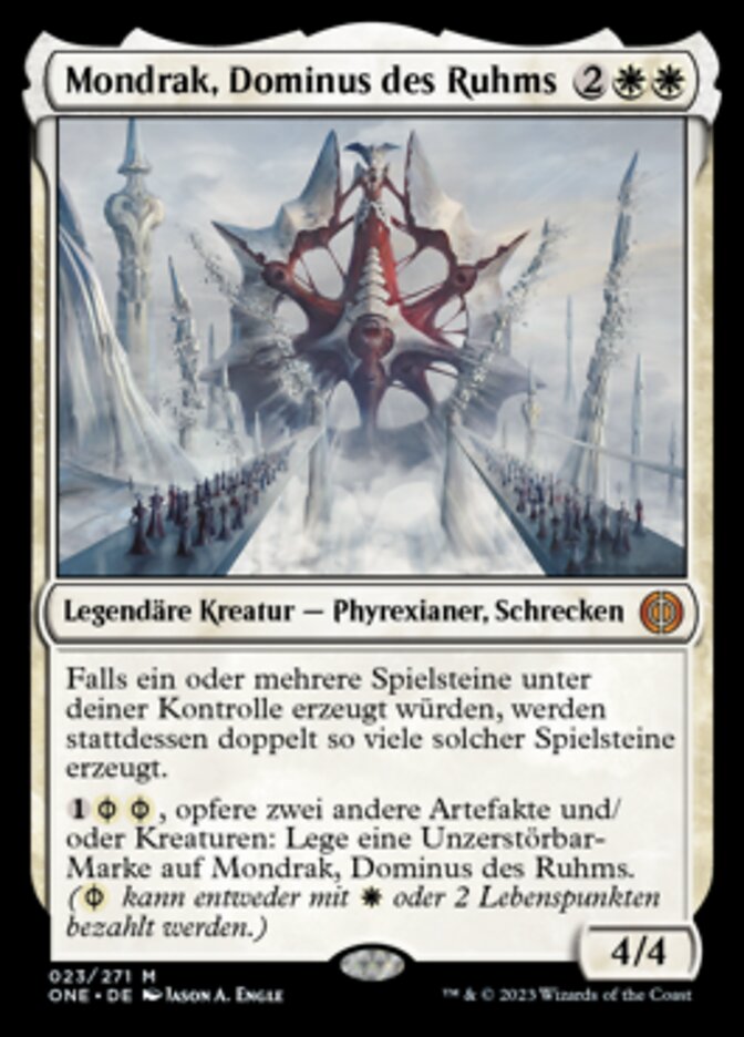 Mondrak, Dominus des Ruhms