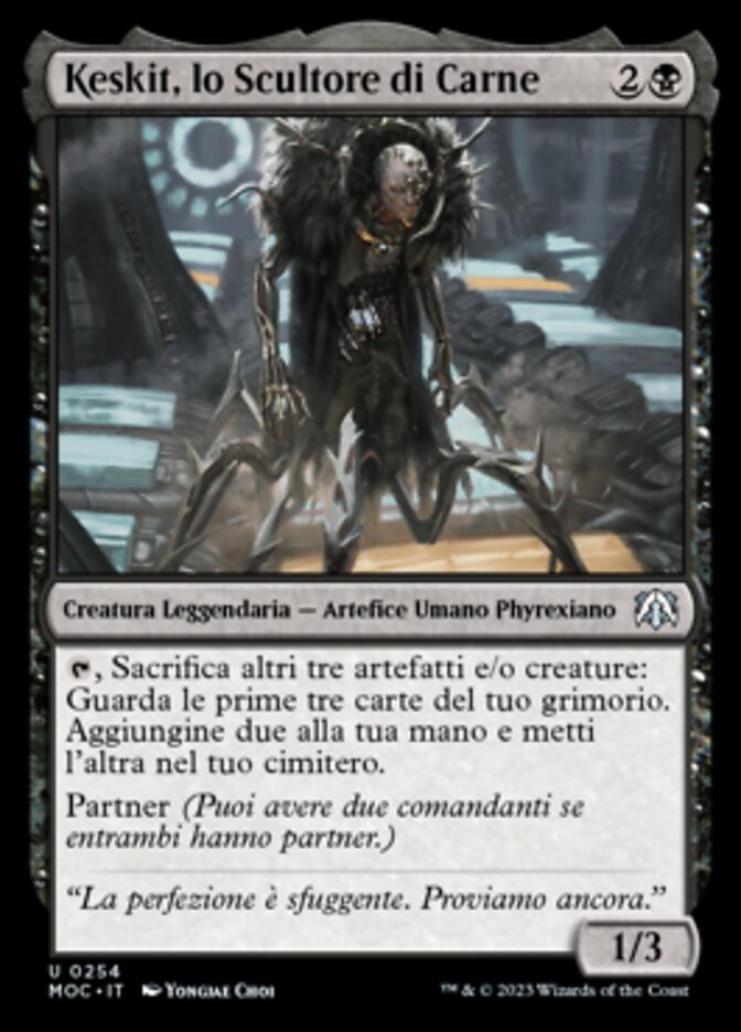 Keskit, lo Scultore di Carne