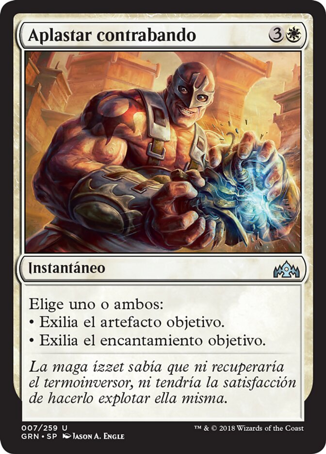 Aplastar contrabando