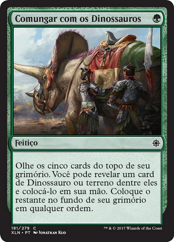 Comungar com os Dinossauros