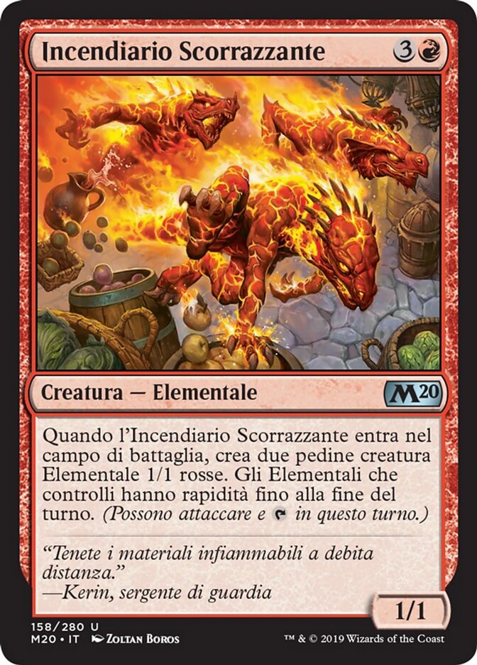 Incendiario Scorrazzante
