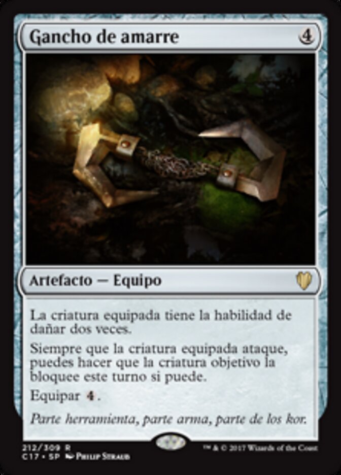Gancho de amarre