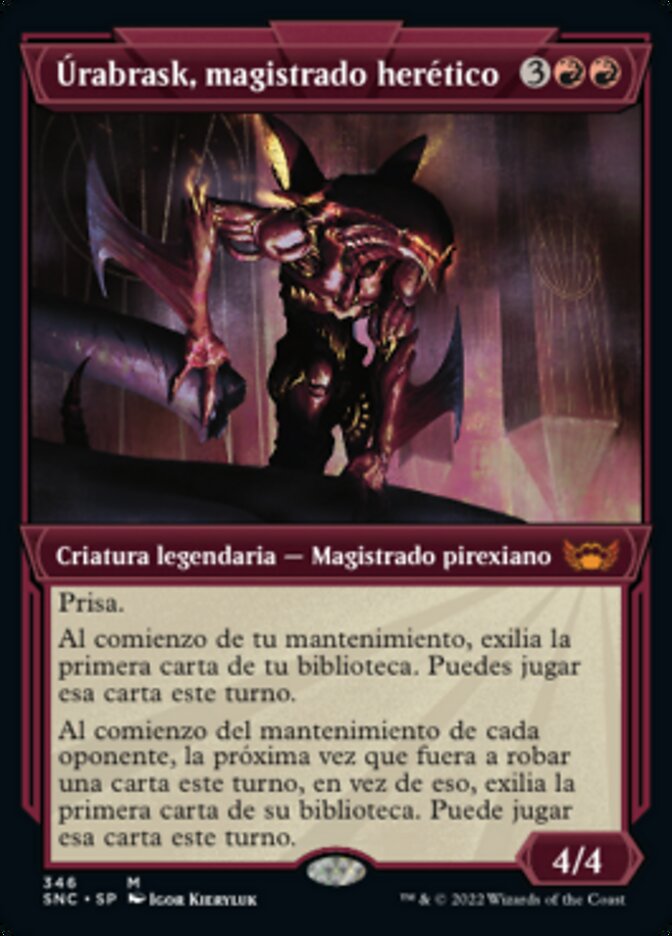 Úrabrask, magistrado herético