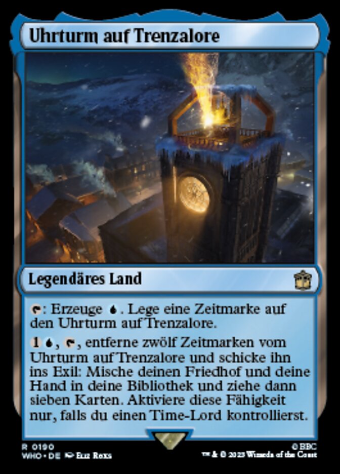 Uhrturm auf Trenzalore