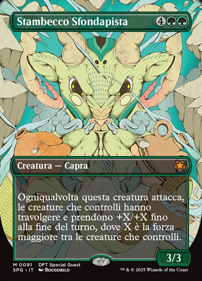Stambecco Sfondapista