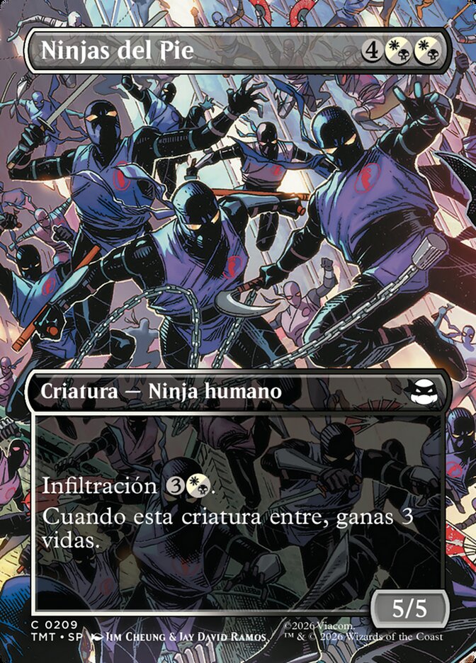 Ninjas del Pie