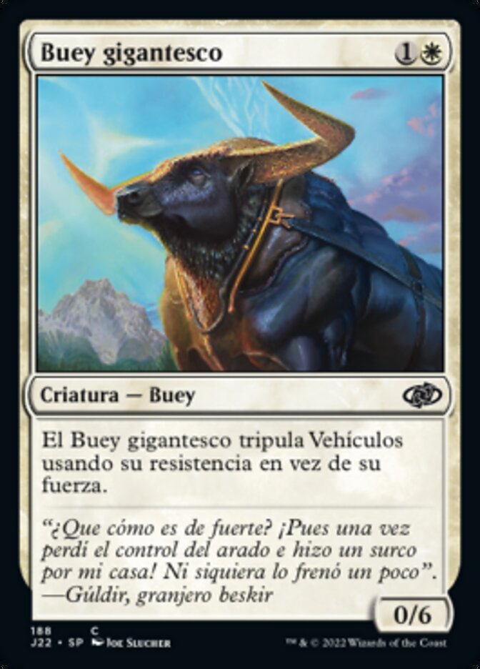 Buey gigantesco