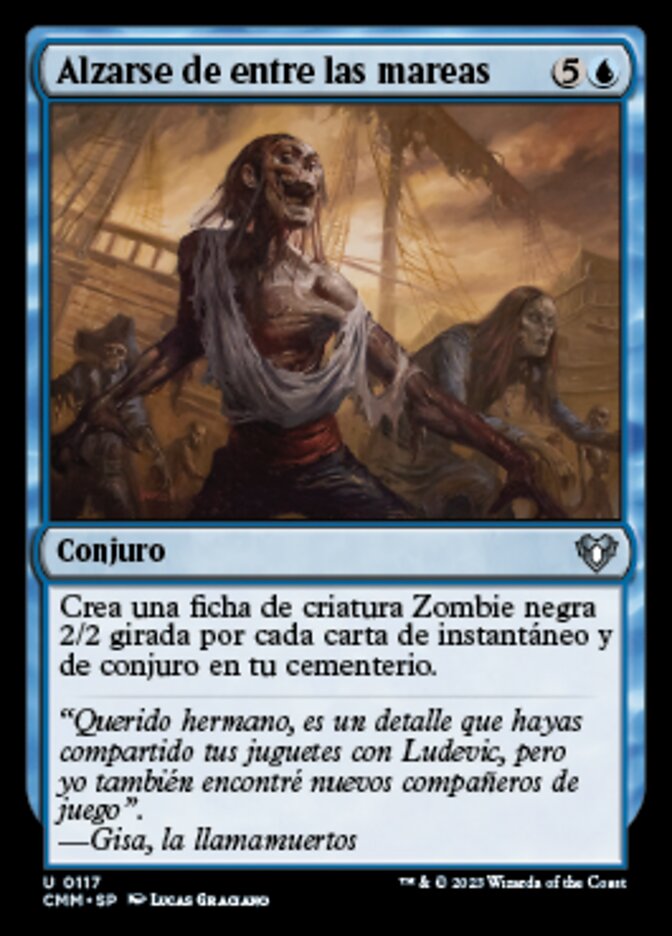 Alzarse de entre las mareas