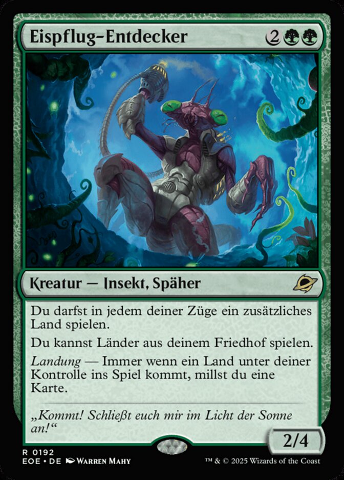 Eispflug-Entdecker