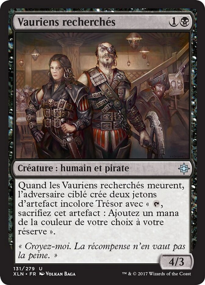 Vauriens recherchés