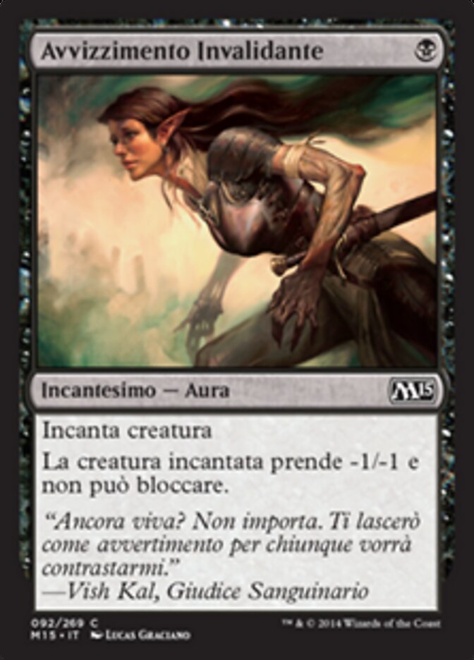 Avvizzimento Invalidante